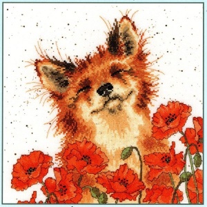 Poppy Field (Counted Cross Stitch Kit)